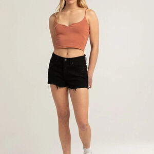 RSQ Womens Vintage High Rise Shorts